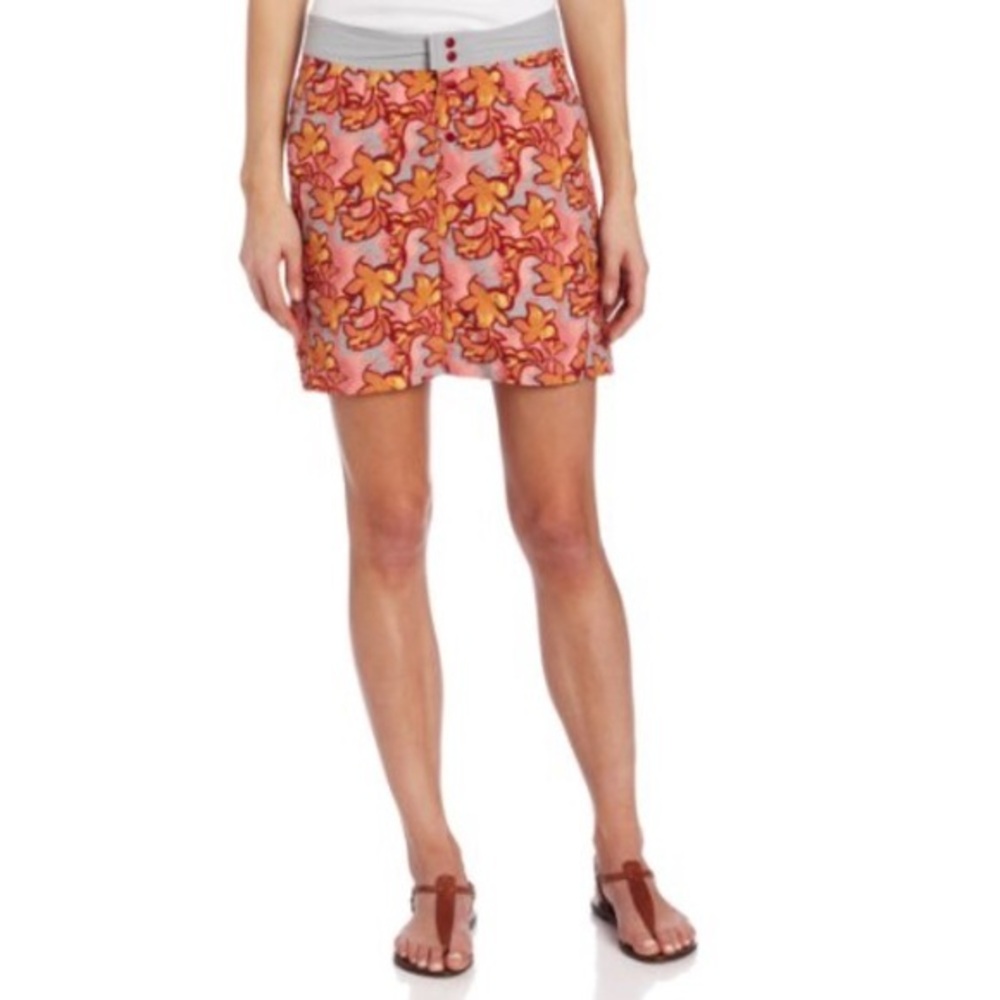 Royal Robbins Floral Short Casual Skirt  14 & 16 NWT
